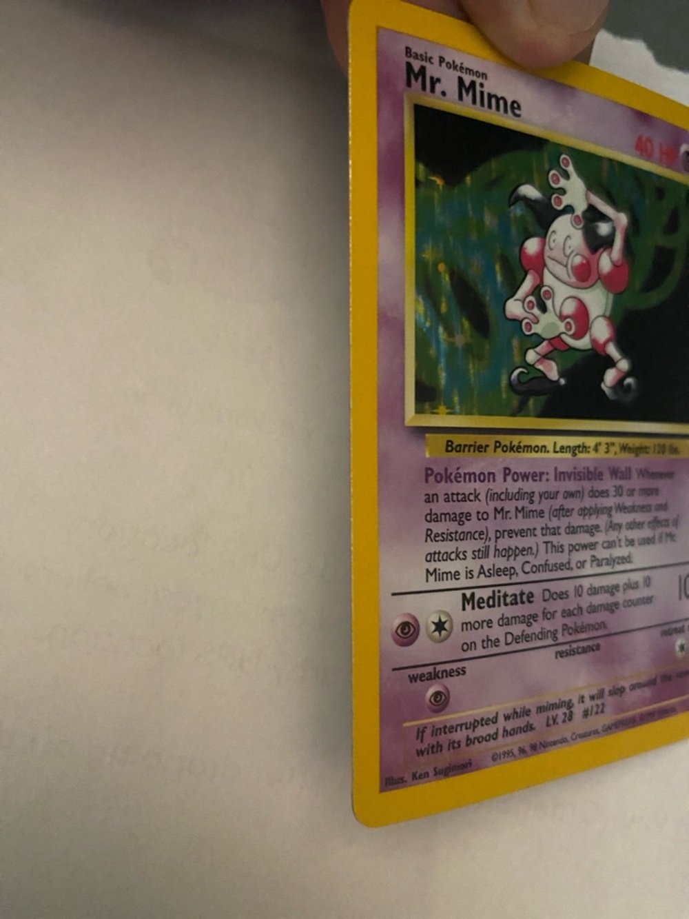 MR. MIME - 6/64 - Jungle Set - Holo - Pokemon Card - Picture 15 of 15